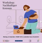 Workshop Nachhaltiger Kosnum