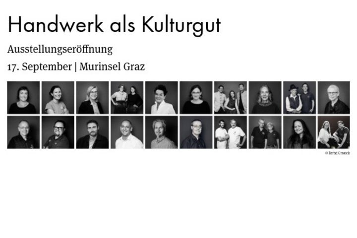 Handwerk als Kulutrgut © Bernd Grossek